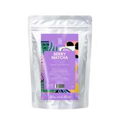 Berry Matcha – Orman Meyve Aromalı Ceremonial Grade Matcha Tozu 50 g