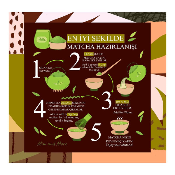 Coconut Matcha – Hindistan Cevizi Aromalı Ceremonial Grade Matcha Tozu 25 g