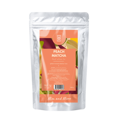 Peach Matcha – Şeftali Aromalı Ceremonial Grade Matcha Tozu 100 g