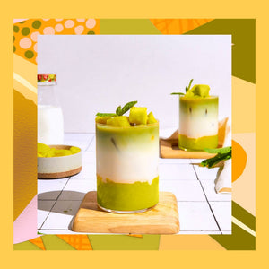 Melon Matcha – Kavun Aromalı Ceremonial Grade Matcha Tozu 50 g