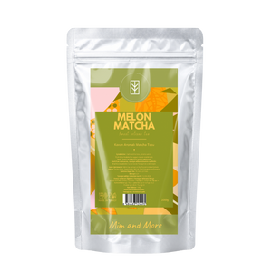 Melon Matcha – Kavun Aromalı Ceremonial Grade Matcha Tozu 100 g
