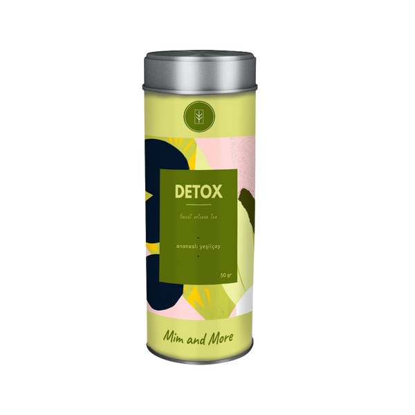 Detox Tea - Ananaslı Yeşil Çay 50 g