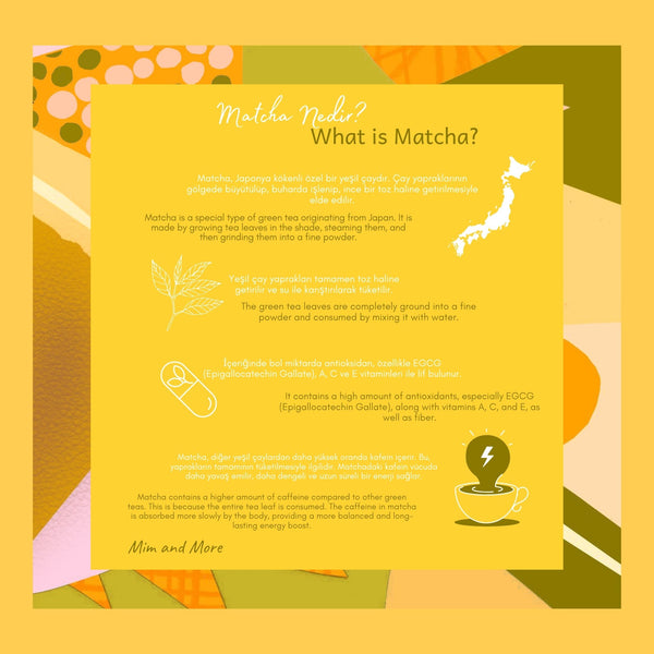 Melon Matcha – Kavun Aromalı Ceremonial Grade Matcha Tozu 50 g