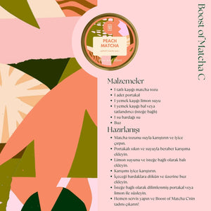 PEACH MATCHA