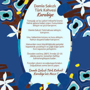 Mastic Gum Turkish Coffee - Damla Sakızı Aromalı Türk Kahvesi, 150 gr