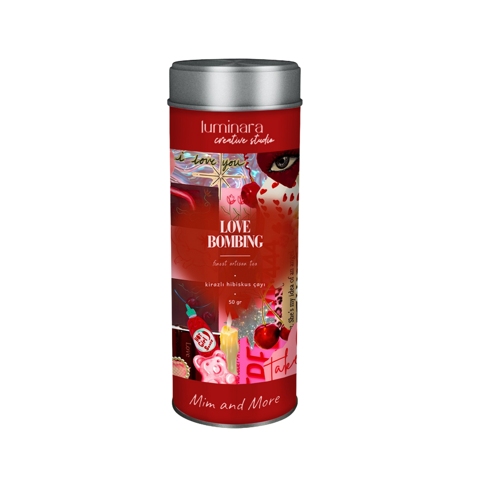 Luminara Studio x Love Bombing Tea - Kirazlı Hibiskus Çayı 50 g
