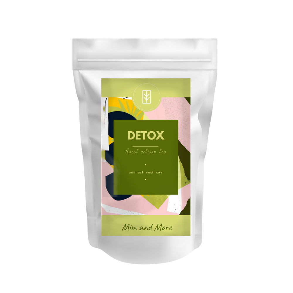 Detox Tea - Ananaslı Yeşil Çay 100 g