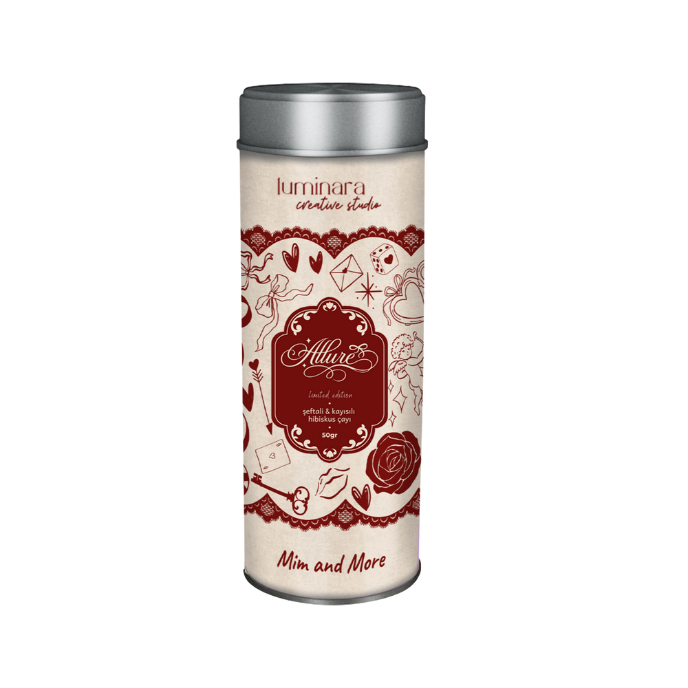 Luminara Studio x Allure - Kayısı ve Şeftalili Hibiskus Çayı 50 g