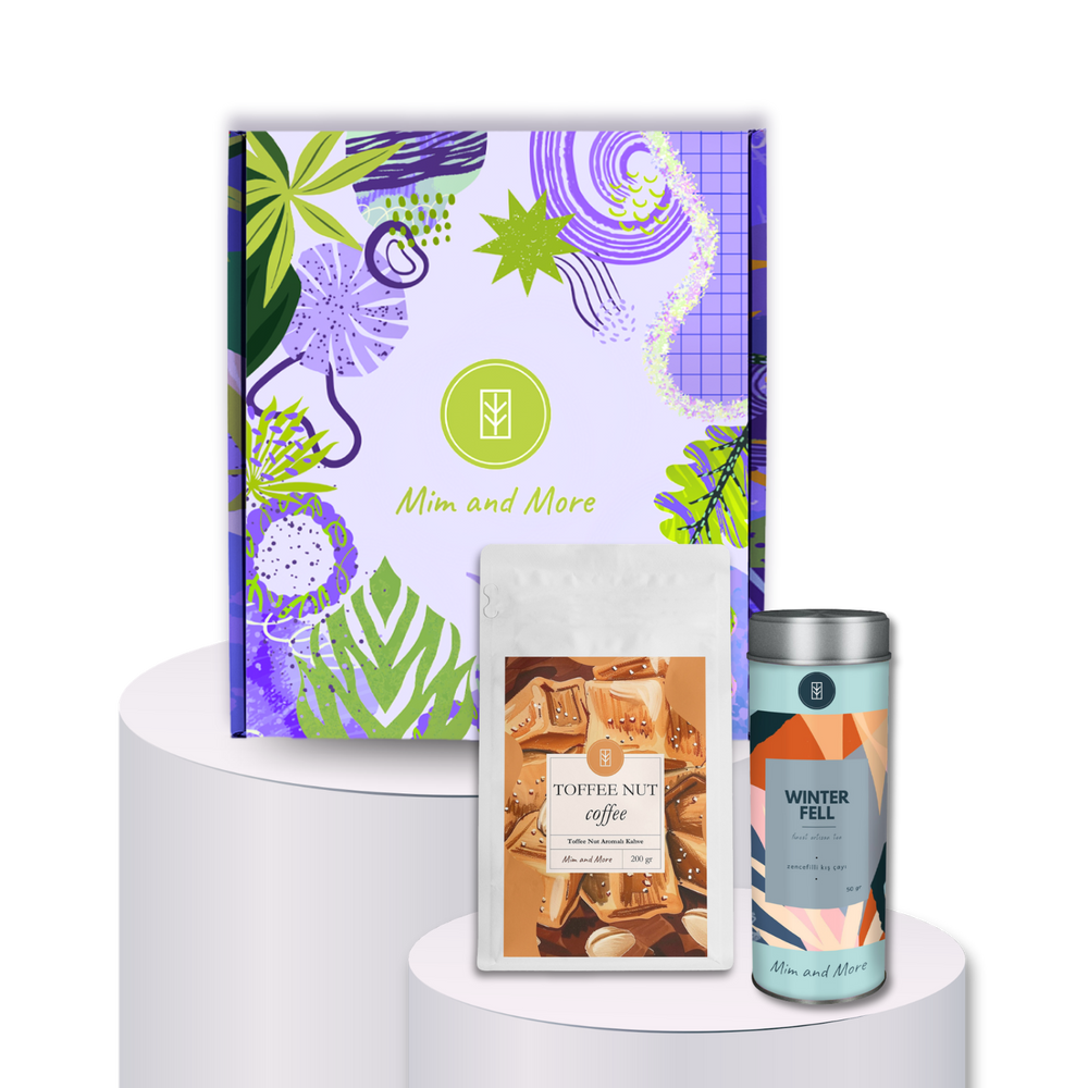 Cozy Hediye Kutusu | Winter Fell Tea, Toffee Nut Coffee – Huzur Seti
