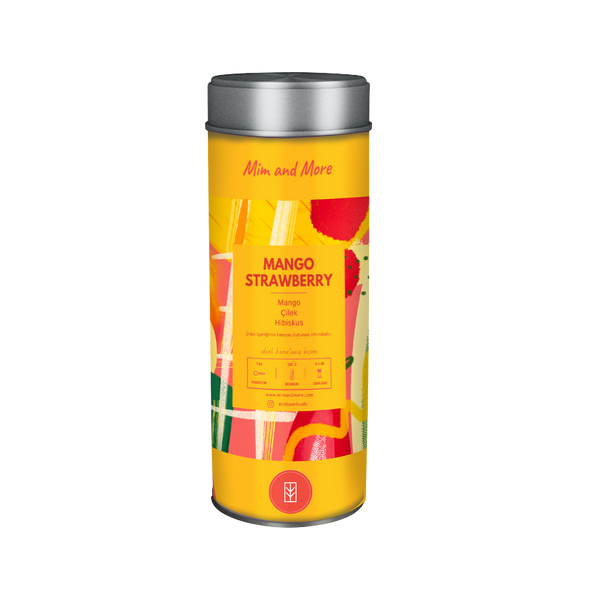 Mango Strawberry – Mango ve Çilekli Hibiskus Meyve Çayı 50 g
