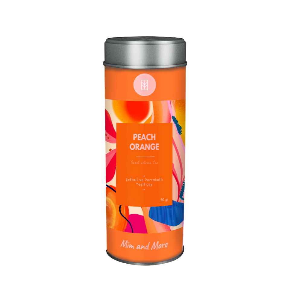 Peach Orange Tea - Şeftali ve Portakallı Yeşil Çay 50 g