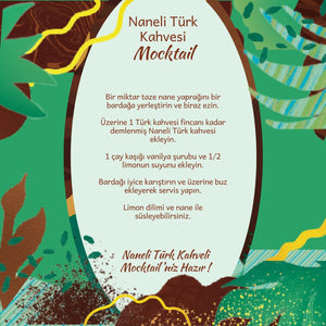 Mint Turkish Coffee - Nane Aromalı Türk Kahvesi, 200 gr