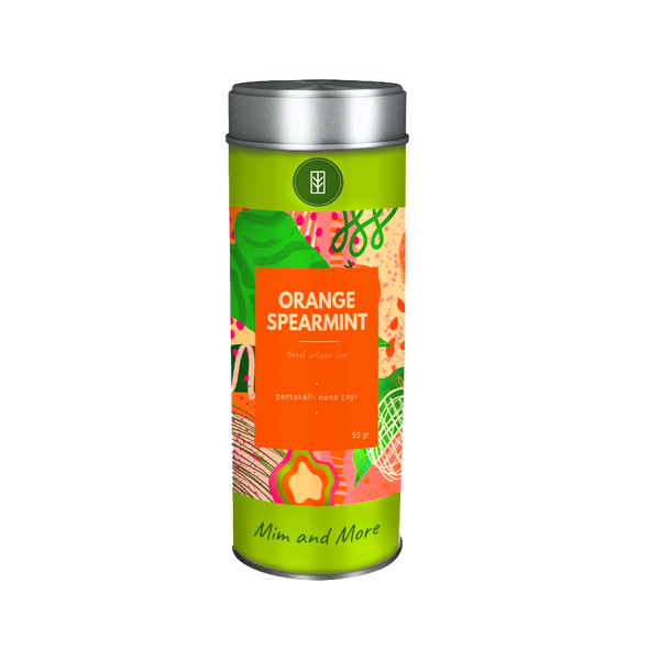 Orange Spearmint Tea - Portakallı Kıvırcık Nane Çayı 50 g
