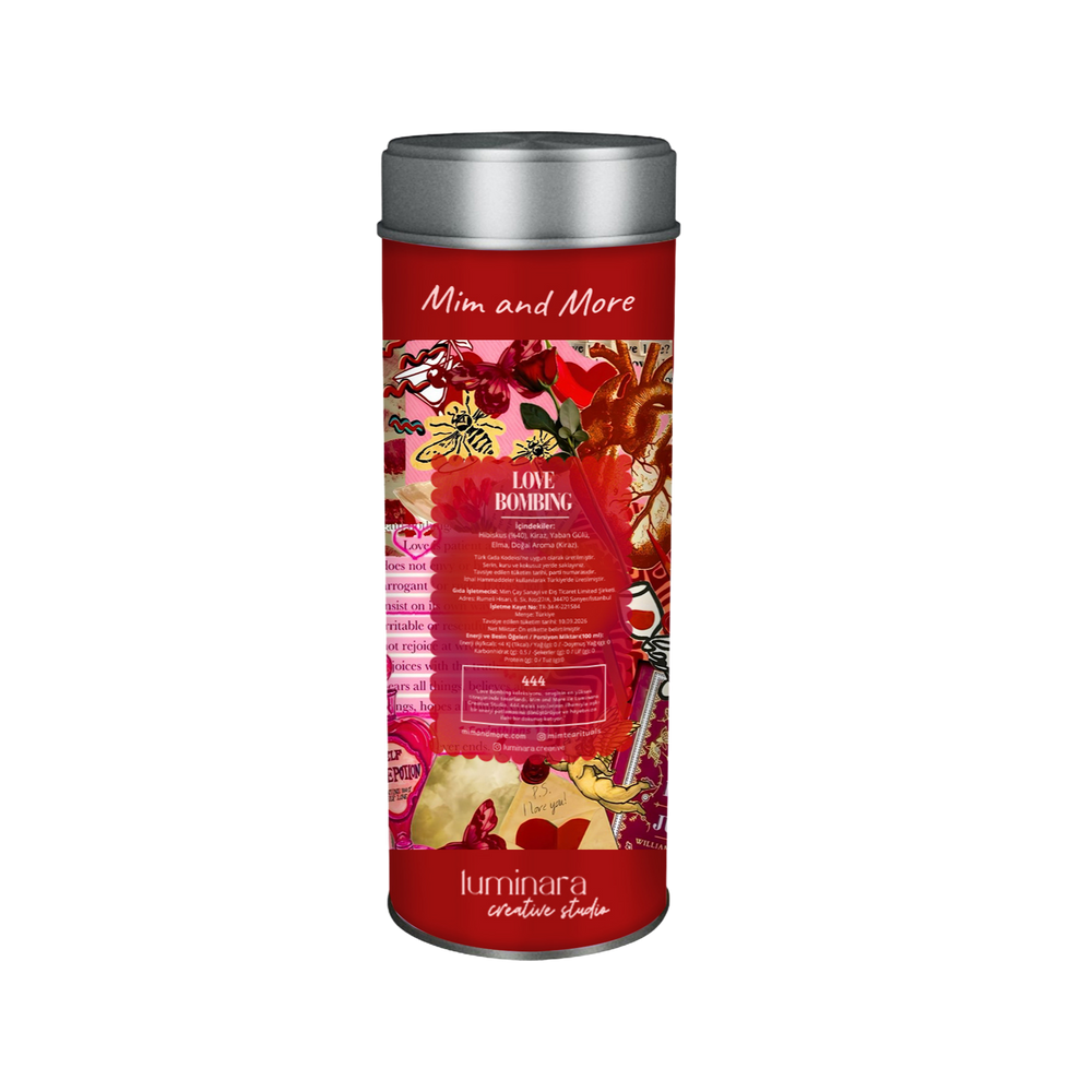 Luminara Studio x Love Bombing Tea - Kirazlı Hibiskus Çayı 50 g