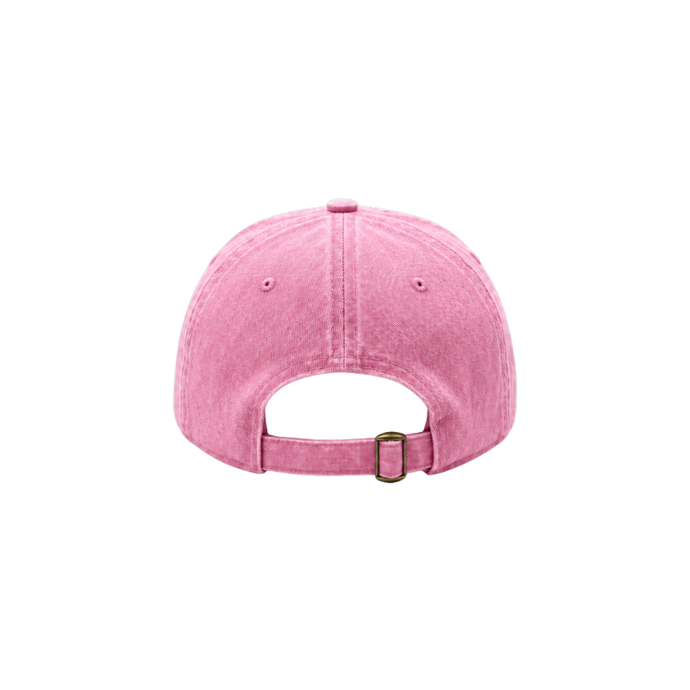 Pembe Matcha Şapka – No Crush Just Matcha Nakışlı Unisex Pamuklu Şapka