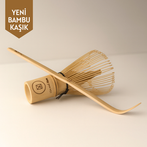 El Yapımı Matcha Kaşığı (Chashaku)
