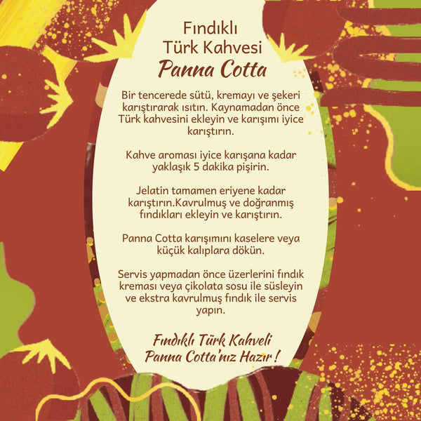 Hazelnut Turkish Coffee - Fındık Aromalı Türk Kahvesi, 200 gr