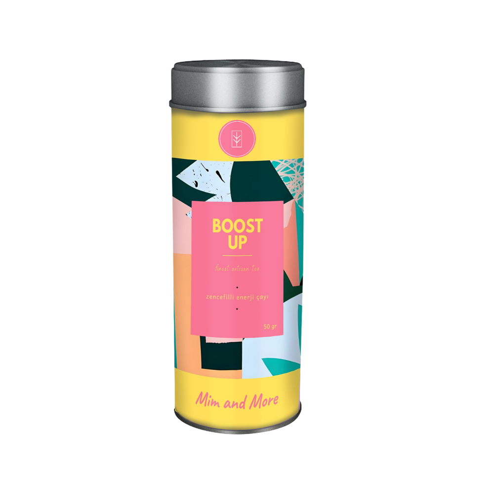 Boost-up Tea – Zencefilli Hibiskuslu Bitki Çayı 50 g