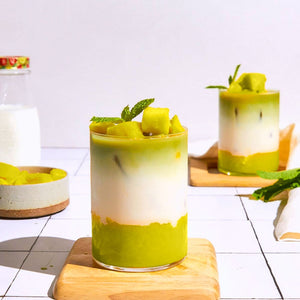 Melon Matcha – Kavun Aromalı Ceremonial Grade Matcha Tozu 50 g