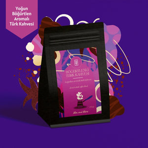 Blackberry Turkish Coffee - Böğürtlen Aromalı Türk Kahvesi, 200 gr