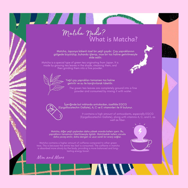 Berry Matcha – Orman Meyve Aromalı Ceremonial Grade Matcha Tozu 100 g