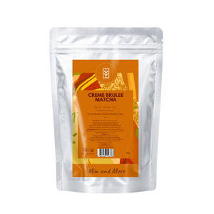 Creme Brulee Matcha – Creme Brulee Aromalı Ceremonial Grade Matcha Tozu 50 g