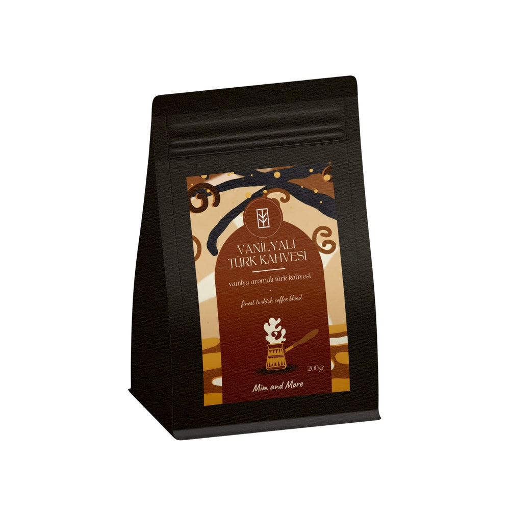 Vanilla Turkish Coffee - Vanilya Aromalı Türk Kahvesi, 200 gr