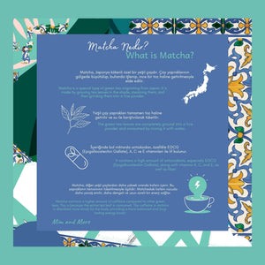 Mastic Gum Matcha – Damla Sakızı Aromalı Ceremonial Grade Matcha Tozu 25 g