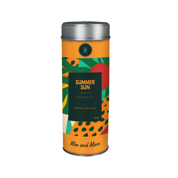 Summer Sun – Ananaslı Hibiskus Meyve ve Bitki Çayı 50 g