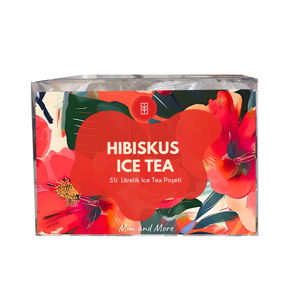 Hibiskus Ice Tea Pack - Soğuk Çay Paketi, 5x20 gr