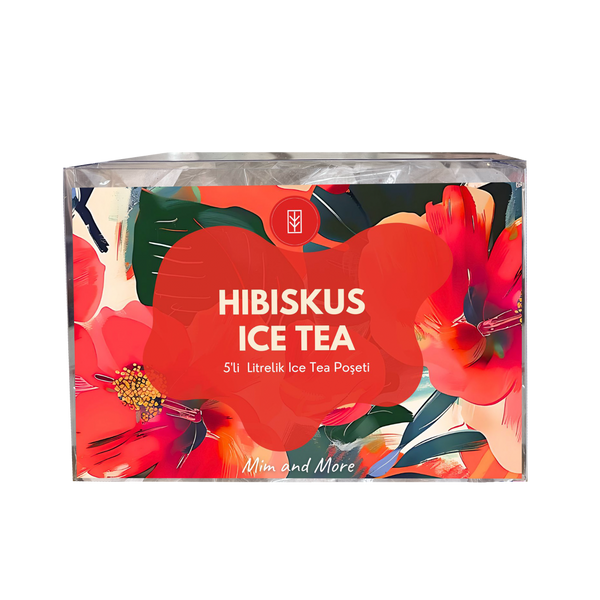 Hibiskus Ice Tea Pack - Soğuk Çay Paketi, 5x20 gr