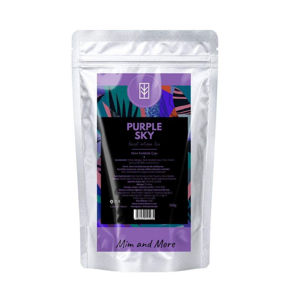 Purple Sky Tea - Mor Kelebek Çayı 100 g