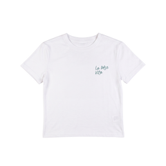 La Dolce Vita Baskılı Unisex Oversize Tişört – Modal Kumaş, Hafif ve Rahat T-Shirt