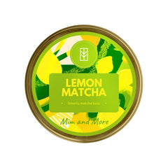 Lemon Matcha – Limon Aromalı Ceremonial Grade Matcha Tozu 25 g