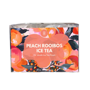 Peach Rooibos Ice Tea Pack - Soğuk Çay Paketi, 5x20 gr