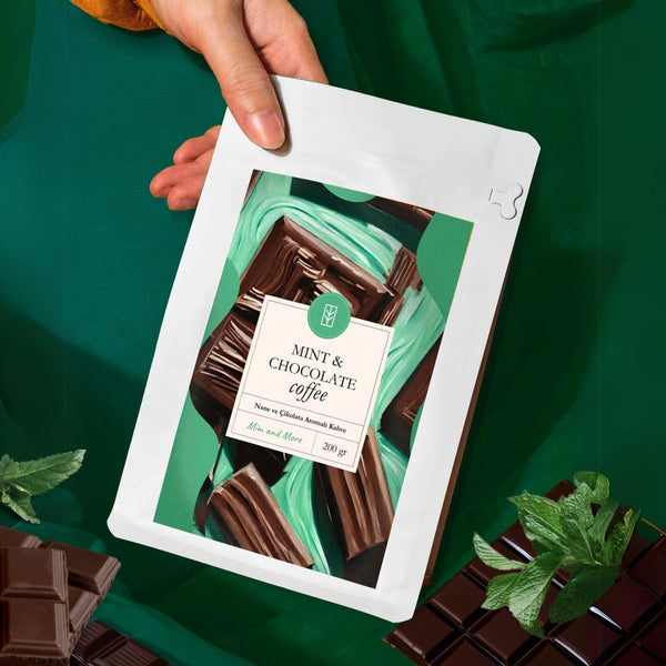 Mint & Chocolate Coffee - Nane Ve Çikolata Aromalı Filtre Kahve 200 g