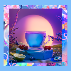 Luminara Studio x Mim and More Kısmet Tea – Lavantalı Mavi Sarmaşık Çiçeği Harmanı 50 g