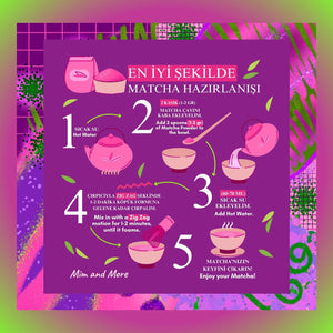 Pink Berry Matcha – Orman Meyve Aromalı Pink Matcha Tozu 100 g