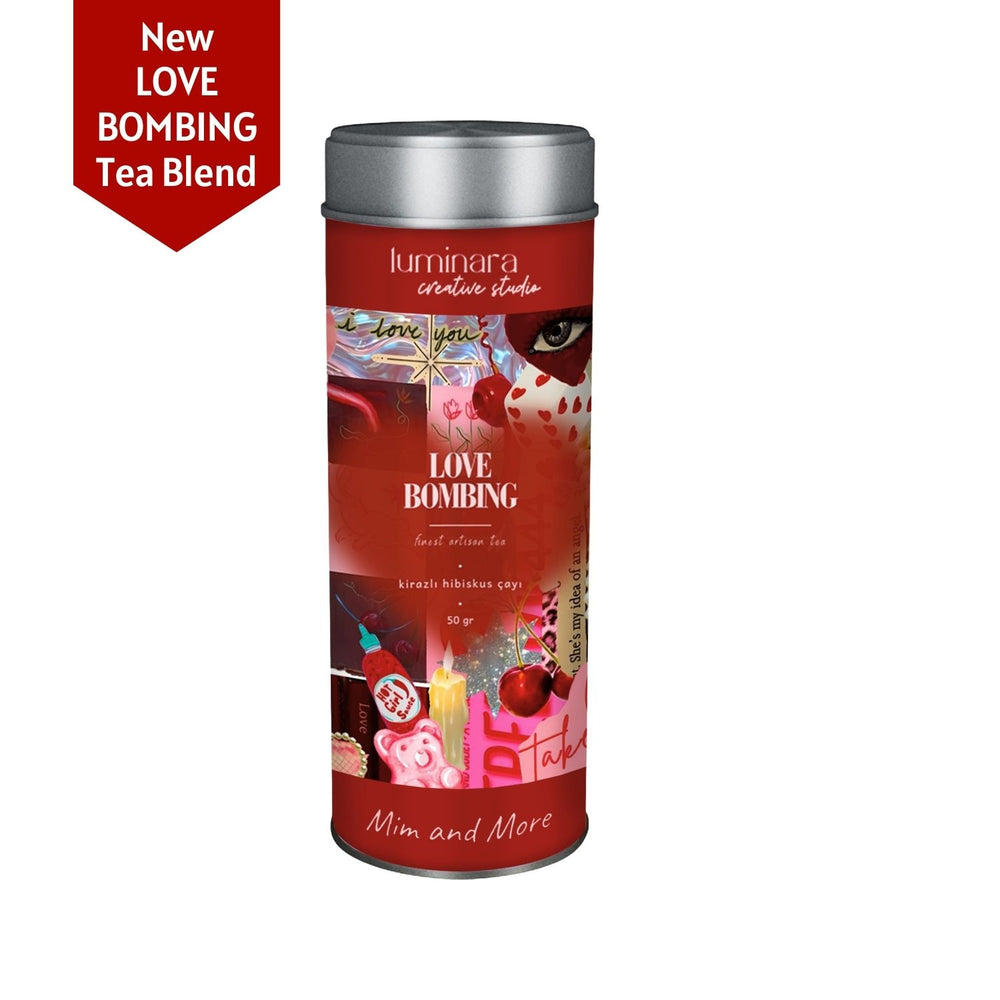 Luminara Studio x Love Bombing Tea - Kirazlı Hibiskus Çayı 50 g