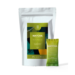 Saf Matcha Tekli Şase – 12 Günlük Özel Paket, 12x3 g
