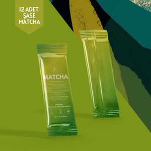 Saf Matcha Tekli Şase – 12 Günlük Özel Paket, 12x3 g