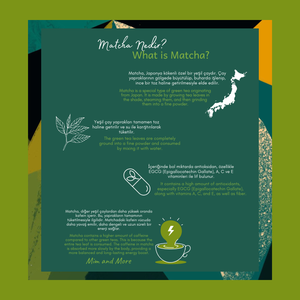 Saf Matcha Tekli Şase – 12 Günlük Özel Paket, 12x3 g