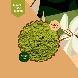 Vanilla Matcha Tekli Şase – 12 Günlük Özel Paket, 12x3 g