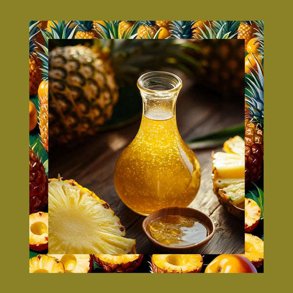 Ananas Sirkesi - Doğal Fermantasyon, %100 Doğal, Katkısız, 250 ml
