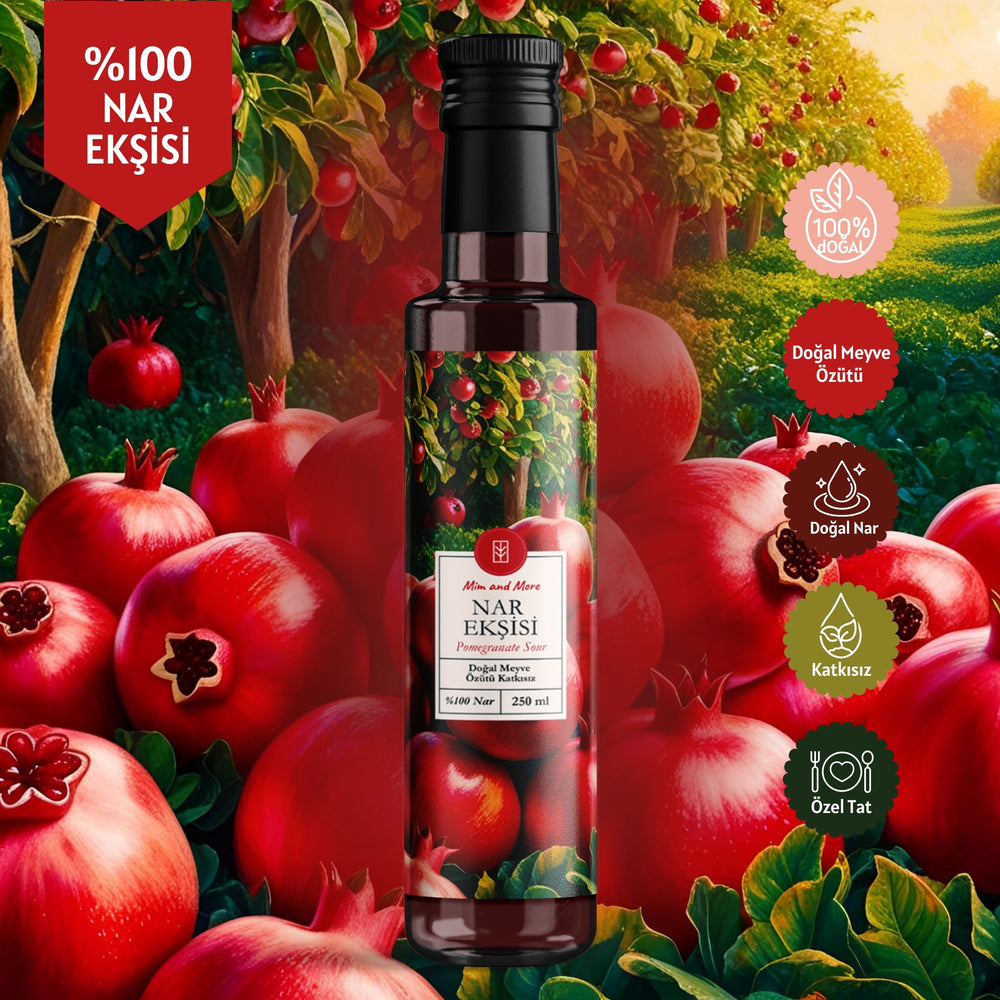 Nar Ekşisi - %100 Doğal, Katkısız, Şeker İlavesiz, 250 ml