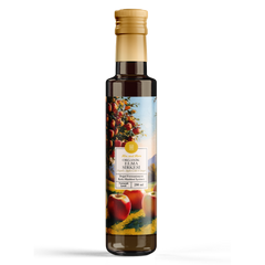 Elma Sirkesi - Organik, Doğal Fermantasyon, %100 Doğal, Katkısız, 250 ml