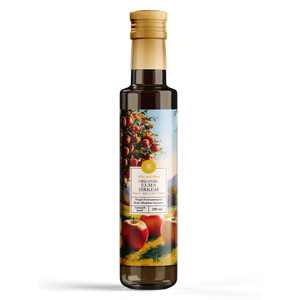 Elma Sirkesi - Organik, Doğal Fermantasyon, %100 Doğal, Katkısız, 250 ml
