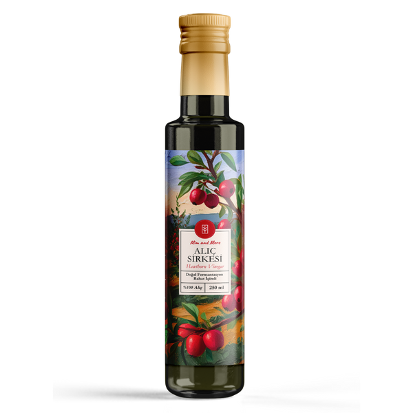 Alıç Sirkesi - Doğal Fermantasyon, %100 Doğal, Katkısız, 250 ml