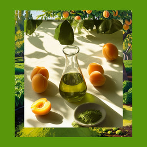 Matcha & Kayısı Sirkesi - Doğal Fermantasyon, %100 Doğal, Katkısız, 250 ml