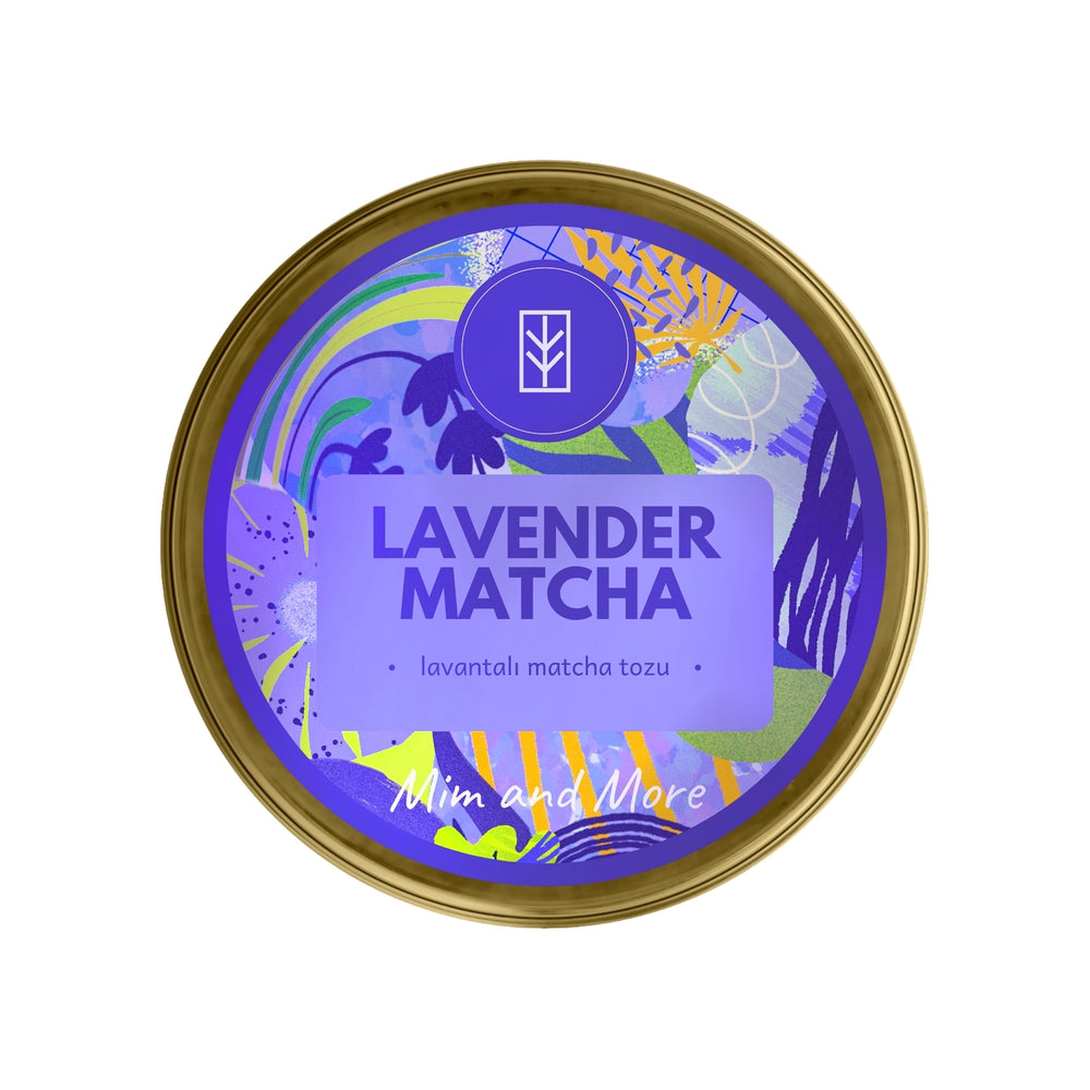 Lavender Matcha – Lavanta Aromalı Ceremonial Grade Matcha Tozu 25 g